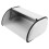 Small Drum Shaped Iron Bread Box, White, 1060g 14