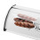 Small Drum Shaped Iron Bread Box, White, 1060g 13