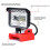 3in LED Rechargeable Work Light, 54W, 2800lm, 18V 3