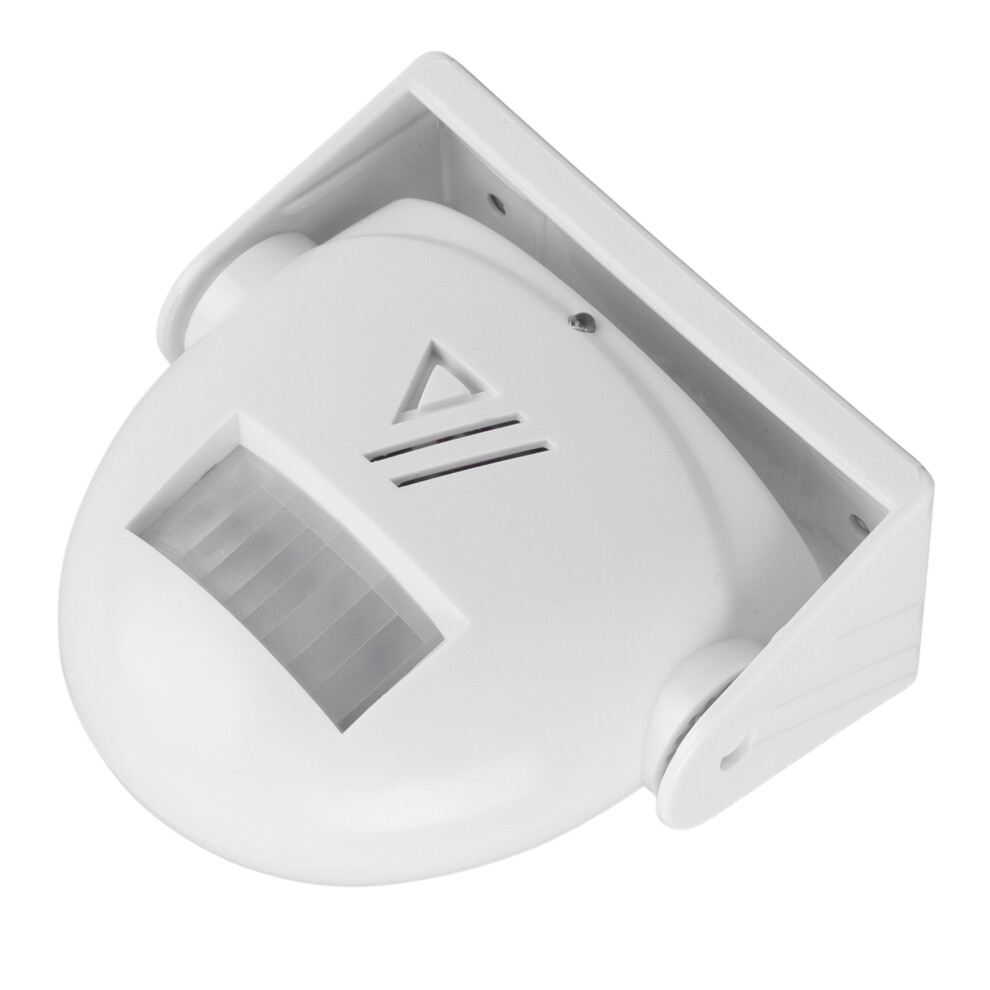 Intelligent Doorbell Greeting Sensor Alarm White - Abs, 3Pcs Aaa Batteries Not Included 4911332049413