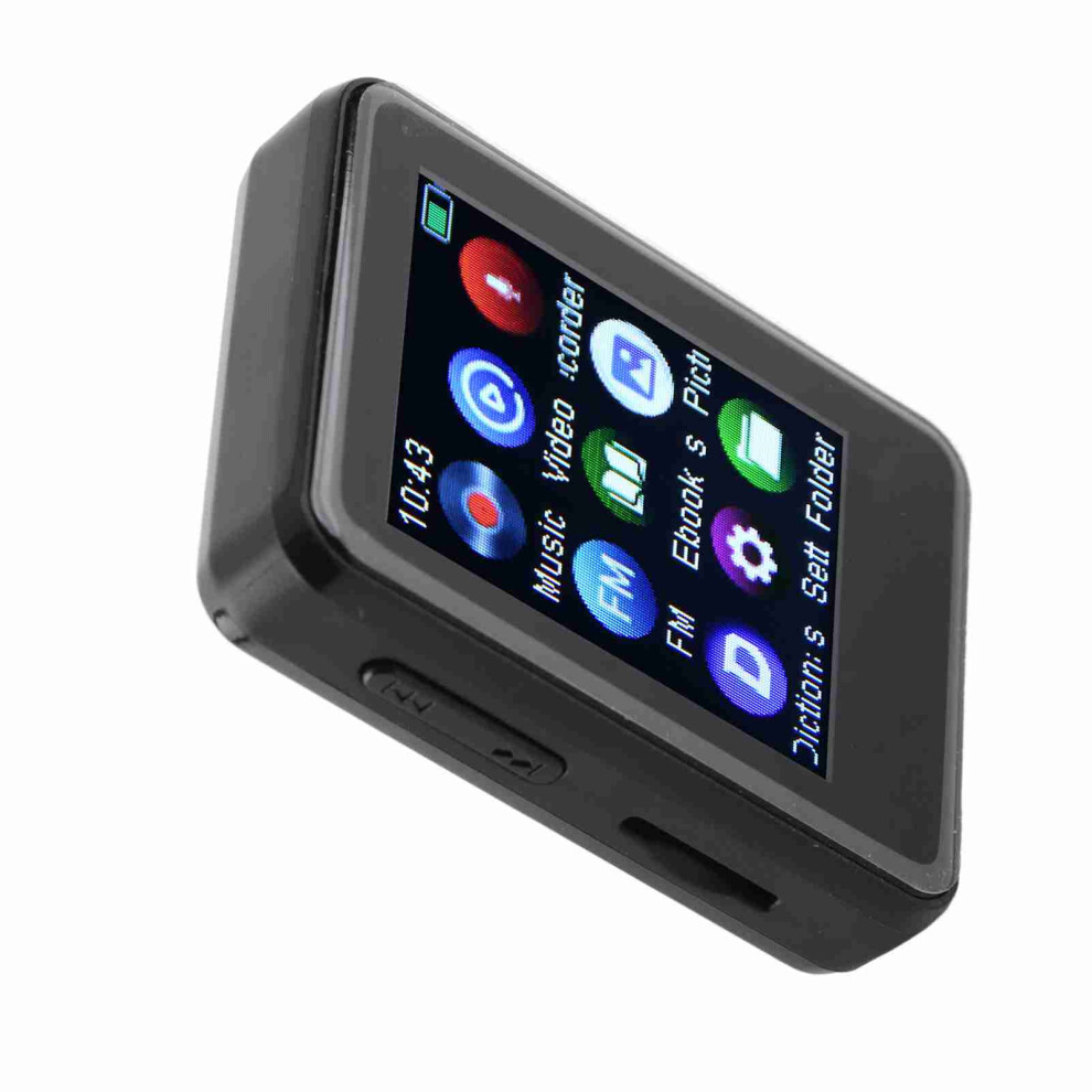 Mp3 Player Hifi Stereo Sound Bluetooth 5.0 Built-In Speaker Fm Radio Alarm 8791332051151