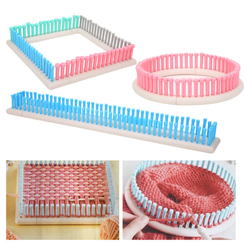 Multi Function Knit Weaving Loom Kit for Hat Scarf 2