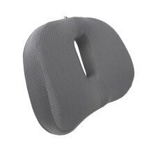 Donut-Kissen Memory-Schaum orthopädisch 30x40x7cm Grau