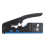 RJ45 Pass-Through Crimp Kit 8P/6P Cutter Stripper 11