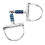 Edelstahl 125 mm D-Ring-Snaffle-Gebiss 313 g 14