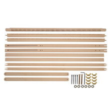 DIY Wooden Hand Weaving Machine Adjustable Bracket