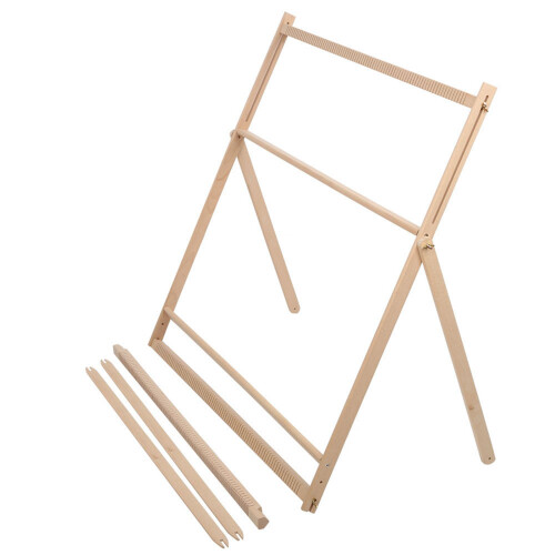 DIY Wooden Hand Weaving Machine Adjustable Bracket 2