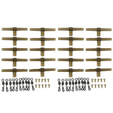 20set Anti Tangle Sleeves Side Bends Kit Durable
