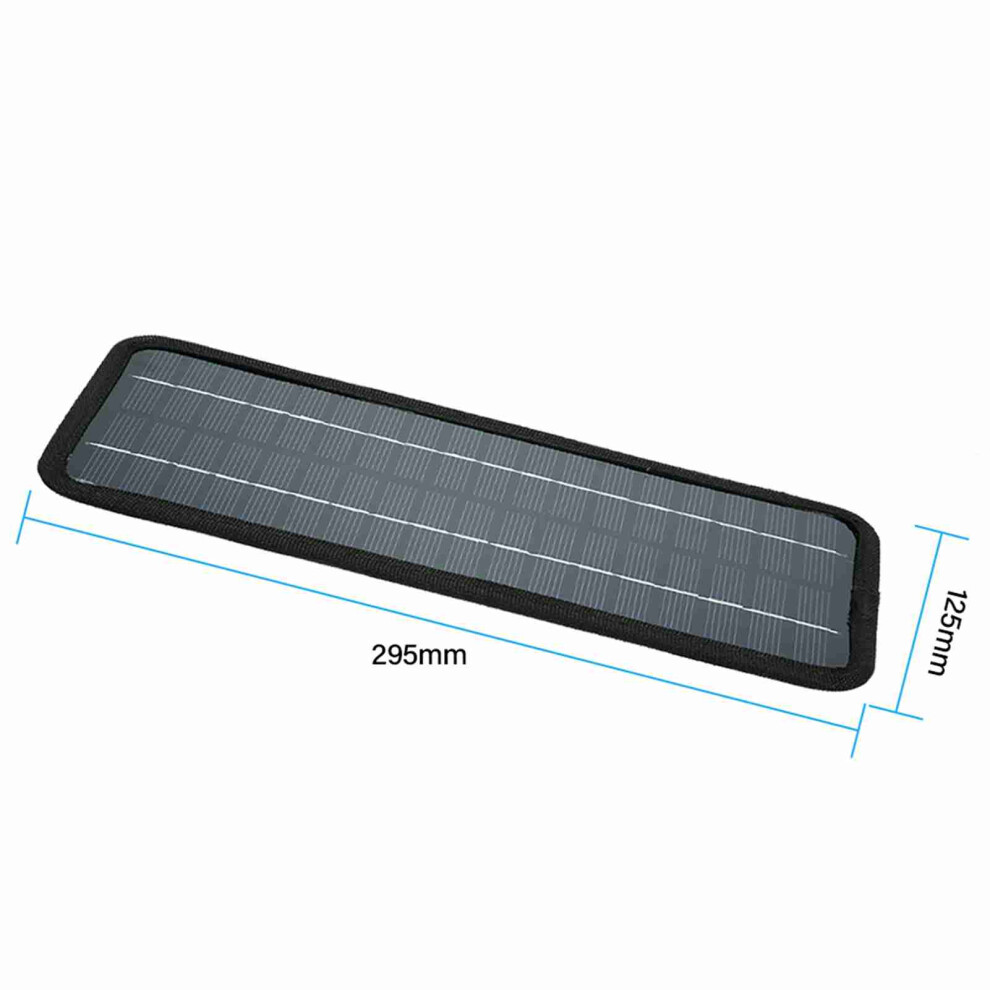 Portable 18V 20W Car Solar Charger Panel For Vehicles & Boats, 295X125mm 9471332058891