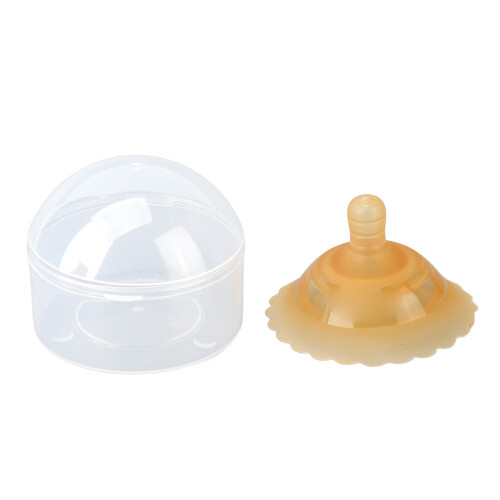 Double Layer Silicone Nipple Shields - Prevent Cracking and Discomfort 1
