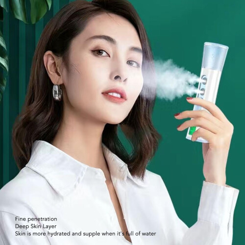 Double Headed Nano Facial Steamer 30ml LCD Compact 2