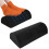 Half Moon Pillow Black Memory Foam Leg Elevation 13