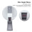 2.2M Wall-Mounted Stature Meter for Kids, ABS Measuring Tool 3