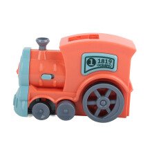 60 Pcs Domino Train Blocks Set Automatic Laying