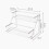 2-Tier Countertop Storage Rack, Iron Wire, White 2