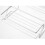 2-Tier Countertop Storage Rack, Iron Wire, White 14