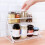 2-Tier Countertop Storage Rack, Iron Wire, White 8