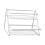 2-Tier Countertop Storage Rack, Iron Wire, White 16