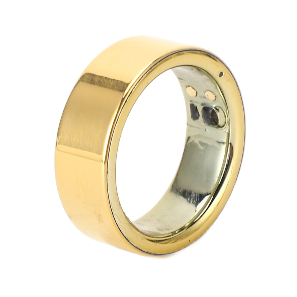 Ipx8 Smart Ring With Sleep & Health Monitoring, 18Mah Battery Gold 4981332066376