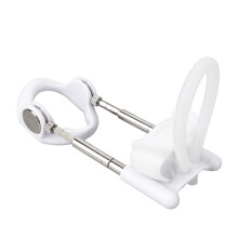 Adjustable Portable Penis Stretcher Device Silicone Metal ABS for Home Travel