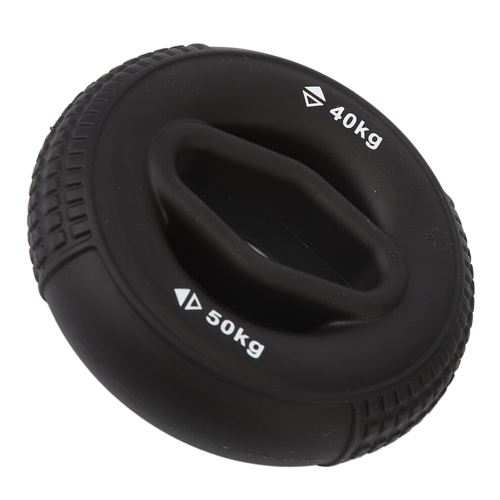 Coffee Black Hand Grip Strengthener 40-50KG Silicone Stress Relief Tool