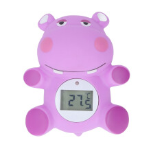 Cartoon Animal Baby Bath Thermometer IPX7 Waterproof 10-50C Safety