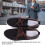 Men Canvas Flat Shoes Rubber Sole Black 42 EU 5