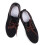 Men Canvas Flat Shoes Rubber Sole Black 42 EU 9