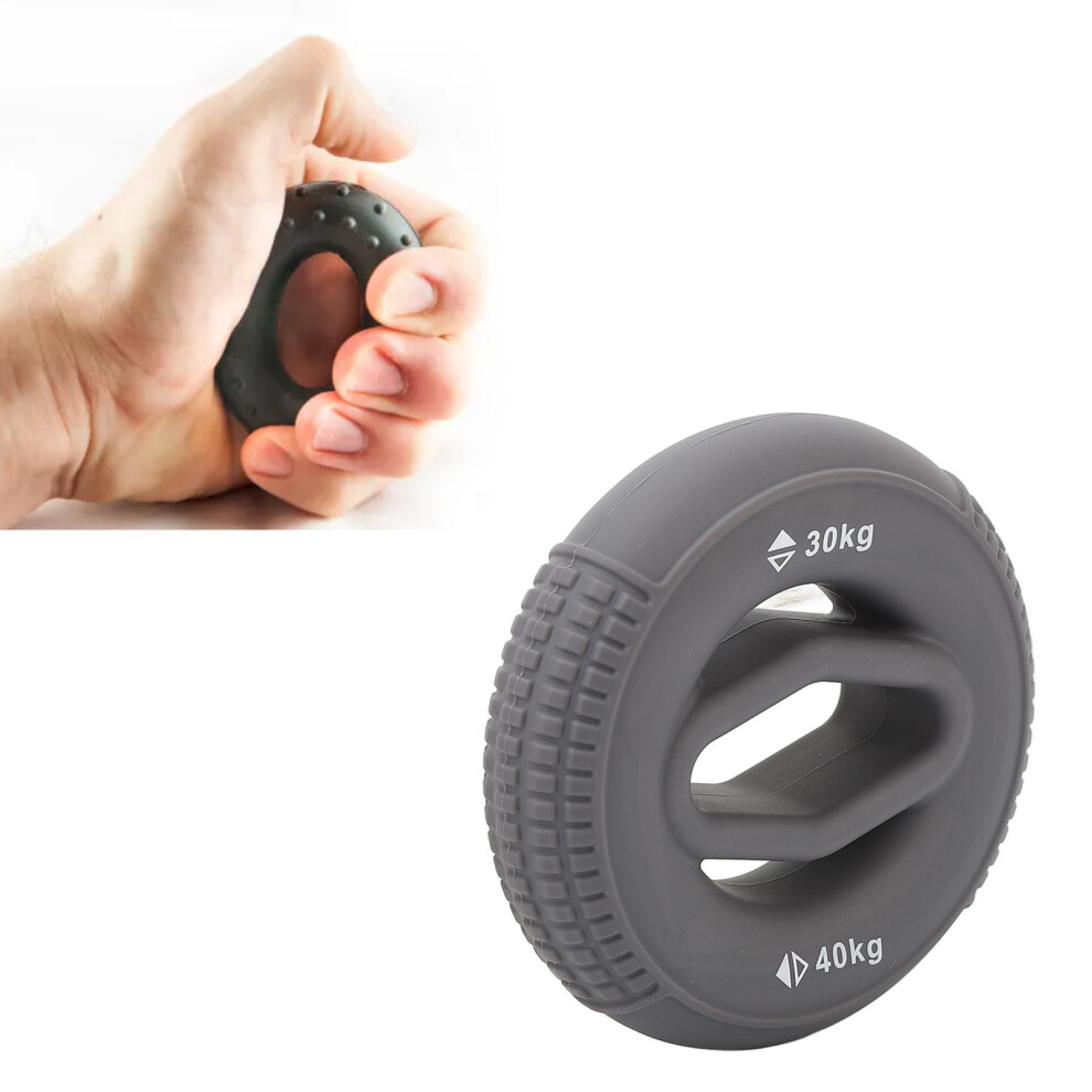 Blue Hollow Silicone Grip Exerciser For Fingers Wrists & Hand Strengthening