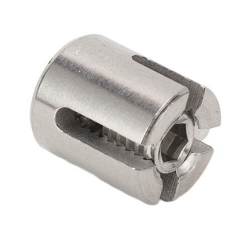 Cross Cable Clamps 316 Stainless 10Pcs 3mm Pack