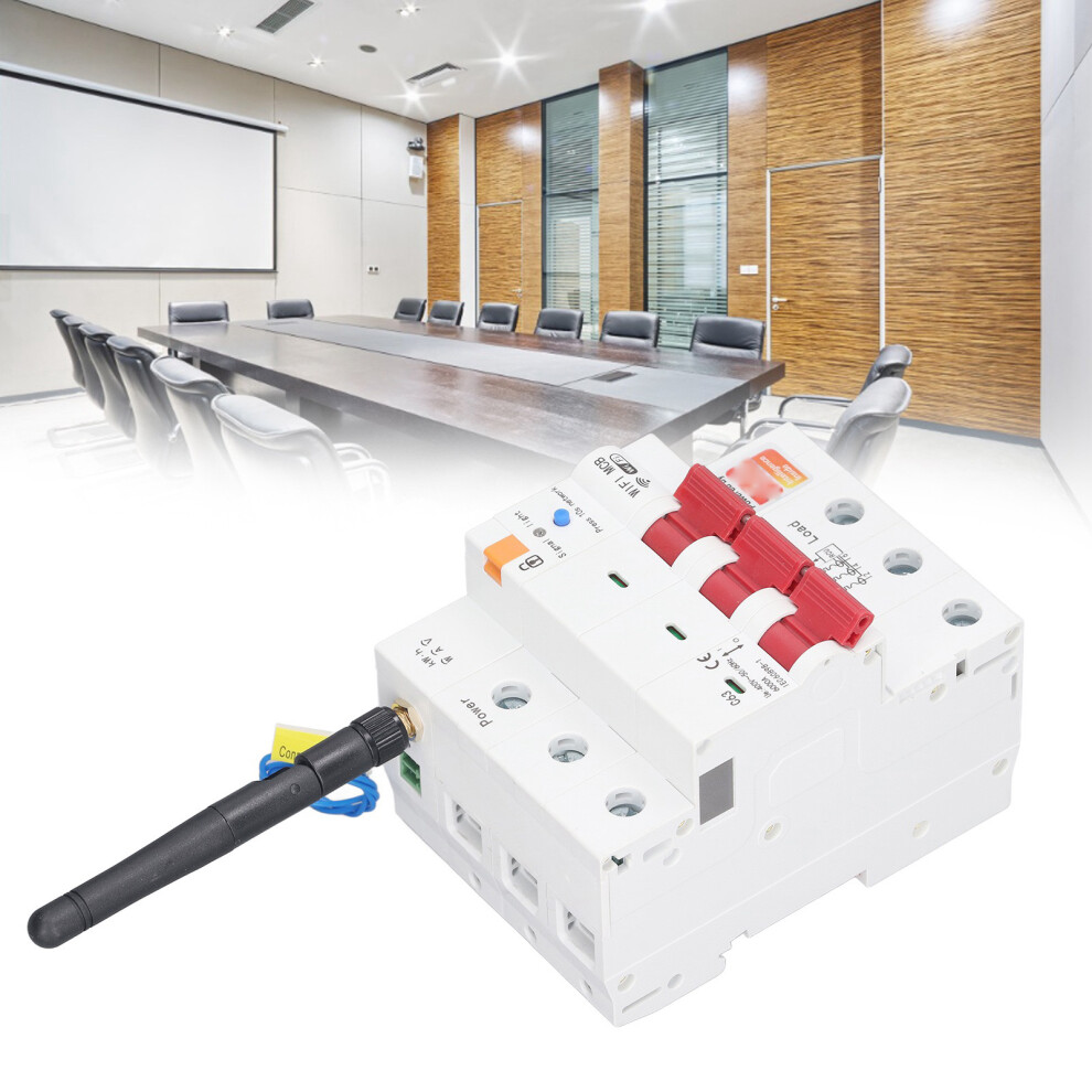 Wifi Metering Circuit Breaker 63A 3P Ac400v Remote Control Smart Switch 4171332072327