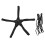 Adjustable Volleyball Spike Training System with Neoprene Belt 2Pcs 2