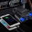 Bluetooth 2 Socket Cigarette Lighter Splitter 13