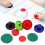 Multicolor Hockey Accessory Set Pushers Pucks 12