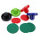 Multicolor Hockey Accessory Set Pushers Pucks 5