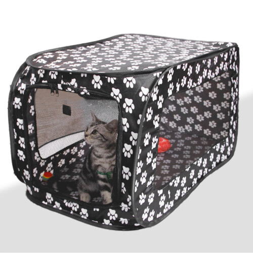 Foldable Dog Tent Pop Up 87x42x45cm Large Space