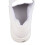 PU Leather Lace-Up Sneakers Thick Sole White 36 10