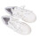 PU Leather Lace-Up Sneakers Thick Sole White 36 14