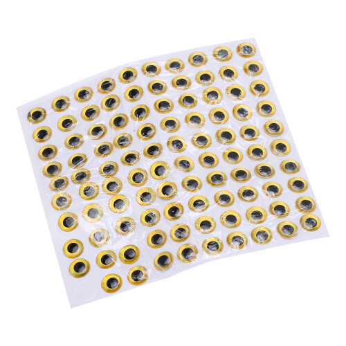 Simulation Fisheye Sticker Durable Lightweight Not 1