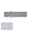 20pcs Wheel Conversion Stud 50mm Length 33mm Shank 9
