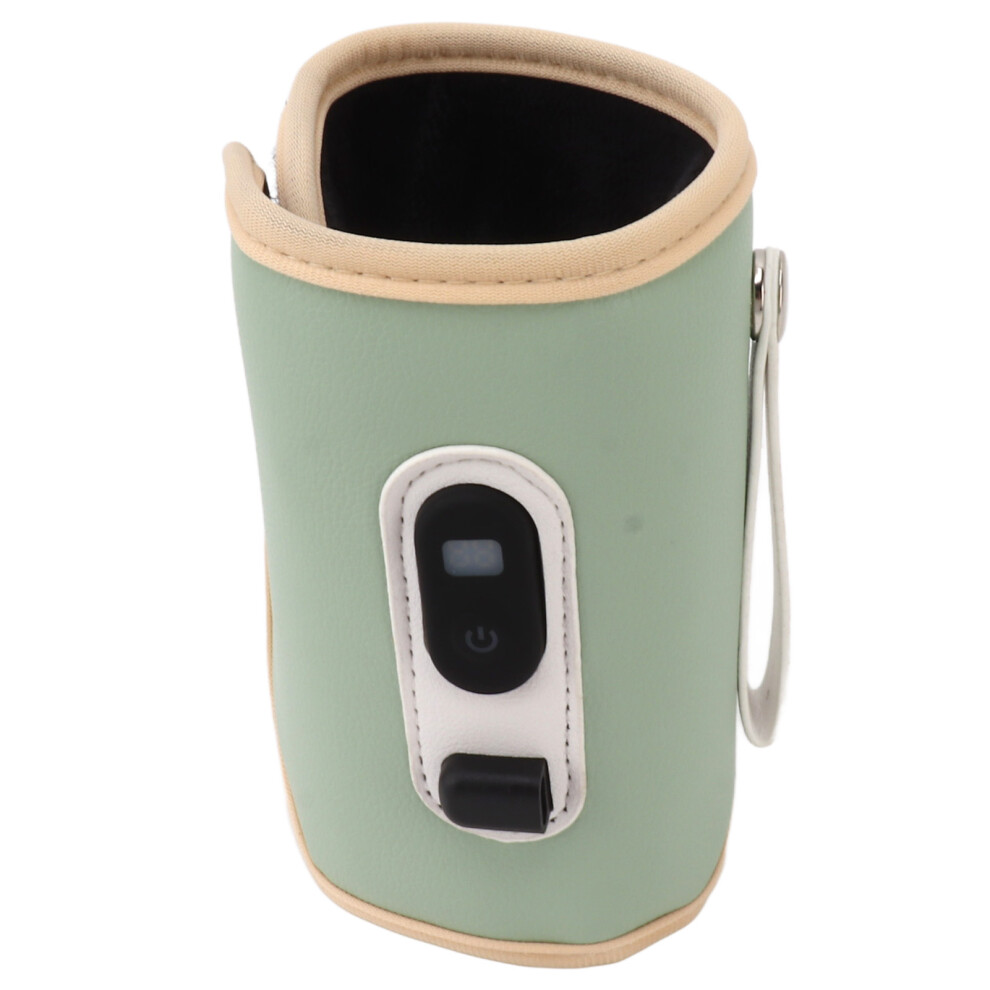 Portable Usb Baby Bottle Warmer 5 Temperature Settings Green
