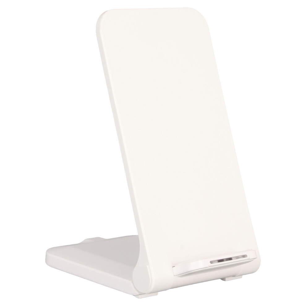 Wireless Charger 15W Foldable Vertical Desktop Stationary White 6931332082928