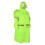 Hooded Rain Poncho 70L Backpack M/XL Orange/Green 1