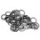 100 Pcs Brass Cloth DIY Tool Knitting Accessory 2