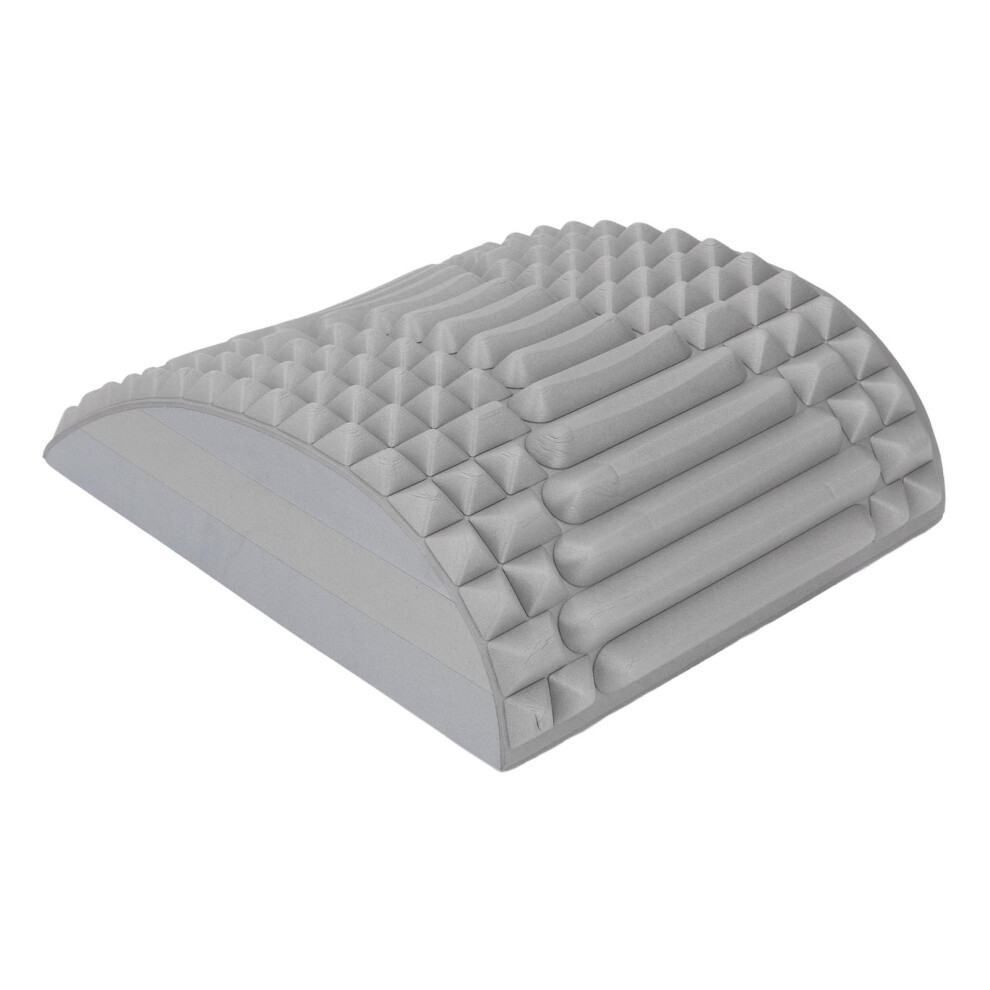 Light/Grey Lower Back & Neck Stretcher Tool To Reduce Fatigue And Traction