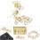100 Pcs Brass Cloth DIY Tool Knitting Accessory 9