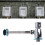 Rust-Proof Brass Urinal Flush Valve Push Button - 20x9.8x3.8cm 13