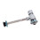 Rust-Proof Brass Urinal Flush Valve Push Button - 20x9.8x3.8cm 8
