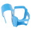 ABS Poolside Cup Holder - Blue, 9.3x8.7x9cm, Durable 15
