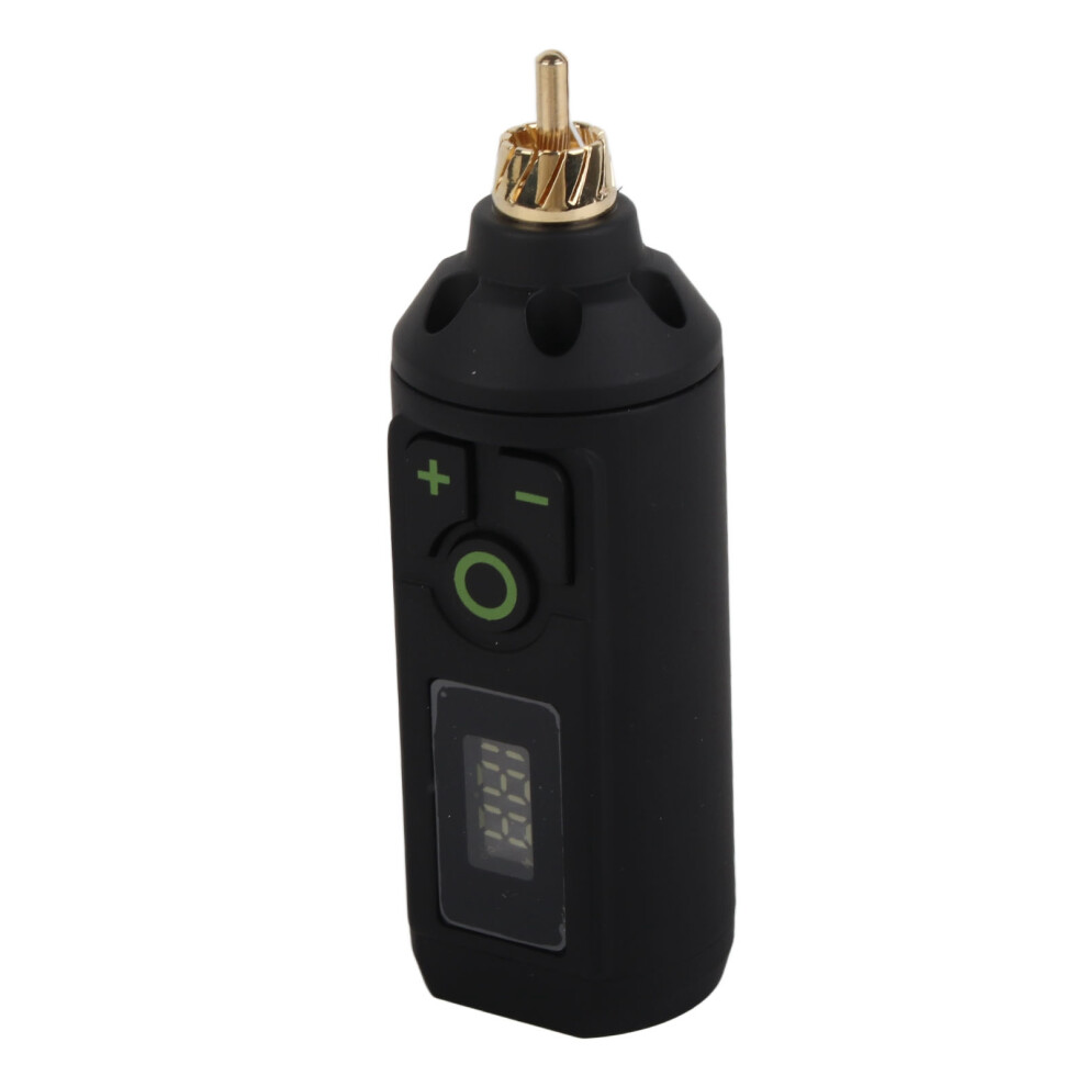 Alloy Wireless Tattoo Power Supply with Adjustable Voltage LCD